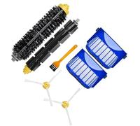 NWQZTS Kit de reemplazo cepillo lateral cerdas filtro HEPA, para Roomba, para 600 Series 675 650 690 Kit de robot aspirador(Ly)
