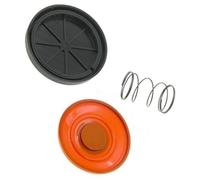 NWQZTS Kit de reparación de cubierta de válvula PCV con membrana, para NISSAN, para Renault Kangoo Clio Laguna Megane Scenic K9K, 8200756123 8200433603 juego de juntas de tapa de válvula(Membrane)