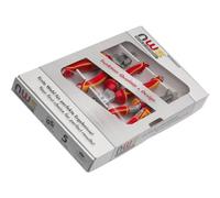 NWS 782 - Juego 3 alicates VDE (universal + corte diagonal + boca semiredonda recta)