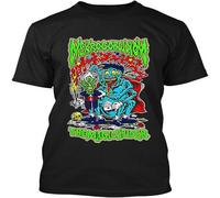 NWT Nekrogoblikon The Magic Spider American Death Metal Music T Shirt Black 3XL