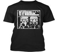 NWT Nitzer Ebb British Techno Rock Musical Group Concert Tour Logo T Shirt Black XXL