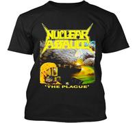 NWT Nuclear Assault The Plague American Thrash Metal Band Art T Shirt Black L
