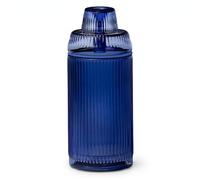 NWTN Home Deco Bong de Vidrio Borosilicato, Pipa de Agua Gravity de Sobremesa Vintage con Cazoleta de 14 mm, Diseño Decorativo (lapislázuli)