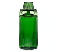 NWTN Home Deco Bong de Vidrio Borosilicato, Pipa de Agua Gravity de Sobremesa Vintage con Cazoleta de 14 mm, Diseño Decorativo (Esmeralda)
