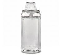 NWTN Home Deco Bong de Vidrio Borosilicato, Pipa de Agua Gravity de Sobremesa Vintage con Cazoleta de 14 mm, Diseño Decorativo (Transparente)
