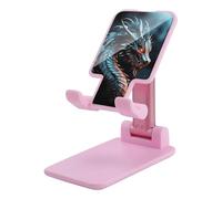 NWTRJ Dragon - Soporte para teléfono celular, altura ajustable, soporte plegable para teléfono de escritorio, compatible con todos los teléfonos móviles