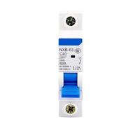 NXB-63 1P AC 230/400V miniatura C 6 10 16 20 25 32 40 63A Protector de sobrecarga DZ47 interruptor aire estilo 1 Uds(100a)