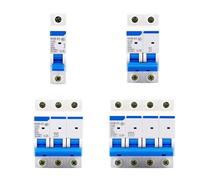 NXB-63 DZ30 DZ40 EPN TPN 1P 2P 3P 4P AC 230/400V disyuntor montaje en carril DIN interruptor de aire doméstico(2P,80A)