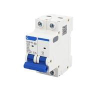 NXB-63 pequeño disyuntor DZ47 interruptor de aire 1P 2P 3P 4P 1A ~ 125A tipo C interruptor de seguridad for el hogar(2P,40A)