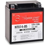 NXBaterías arranque avión, ULM, planeador, parapentePlomo Sellado GEL12V12AhCompatible con: A211 541 00 01 ; A2115410001 ; ETX14-BS ; ETX14BS ; FTX14-BS ; FTX14BS ; GEL12-14 ; GEL1214 ; WPX14-BS ; WPX