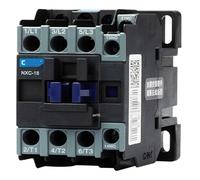 NXC-18 18A LC1D AC Contactor CJX2-1810 1801 NO NC LC1 Montaje en carril DIN Contactor de energía eléctrica AC 24V 36V 110V 220V 380V