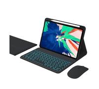 NXCVBNKZJ kuaijiexiaopu Cubierta Protectora Redonda for Teclado táctil, Adecuada for Xiaomi Pad 7/7PRO-11,2 Pulgadas(Black+Backlit Keyboard)