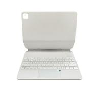 NXCVBNKZJ kuaijiexiaopu Digital Display Magnetic Touch Control Keyboard Suitable for iPad Air4/5/6/7 10.9 Inch/Pro 11 Inches 2018-2022(Blanco)