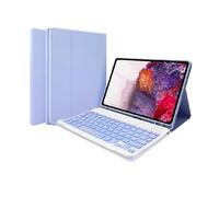 NXCVBNKZJ kuaijiexiaopu Flip Cover Keyboard and Mouse Set Suitable for Samsung Galaxy Tab S11/SM-X730/X736B(Purple+Backlit Keyboard)