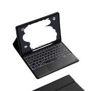 NXCVBNKZJ kuaijiexiaopu Flip Cover Keyboard and Mouse Set Suitable for Samsung Galaxy Tab S11/SM-X730/X736B(Black+Touch Backlit Keyboard)