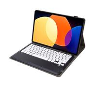 NXCVBNKZJ kuaijiexiaopu Funda Protectora de Cuero for Teclado con Tapa de tecla Blanca Adecuada for Honor Pad 9Pro/V8 Pro de 12,1 Pulgadas Universal(Black+Keyboard)