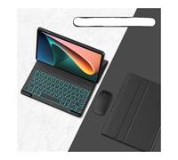 NXCVBNKZJ kuaijiexiaopu Funda Protectora de Teclado magnético portátil retroiluminada Adecuada for Xiaomi Pad 6s Pro 12,4 Pulgadas 2024(Black+Keyboard+Mouse)