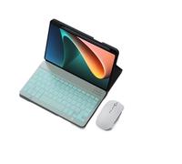NXCVBNKZJ kuaijiexiaopu Funda Protectora for Teclado con Tapa de tecla Cuadrada/Redonda con Ranura for bolígrafo Adecuada for Xiaomi Pad 7/8/7Pro/8pro-11,2 Pulgadas(Black+White Backlit Keyboard)