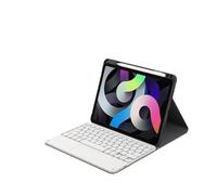 NXCVBNKZJ kuaijiexiaopu Funda Protectora for Teclado con Tapa de tecla Cuadrada/Redonda con Ranura for bolígrafo Adecuada for Xiaomi Pad 5/5 Pro-12,4 Pulgadas(Black+White Touch Keyboard)
