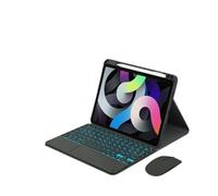 NXCVBNKZJ kuaijiexiaopu Funda Protectora for Teclado con Tapa de tecla Cuadrada/Redonda con Ranura for bolígrafo Adecuada for Xiaomi Pad 7/8/7Pro/8pro-11,2 Pulgadas(Black+Touch Backlit Keyboard)