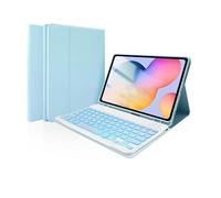 NXCVBNKZJ kuaijiexiaopu Keyboard and Case Set Suitable for iPad 11th (A16)/10th Gen -10.9 Inch Universal(Sky Blue+Backlit Keyboard)