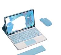 NXCVBNKZJ kuaijiexiaopu Keyboard+Mouse+Protective Case Suitable for Samsung Galaxy Tab A11 Plus/A9+/A9plus 11 Inch 2023(Sky Blue+Sky Blue Touch KB+Mouse)