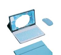 NXCVBNKZJ kuaijiexiaopu Keyboard+Mouse+Protective Case Suitable for Samsung Galaxy Tab A11 Plus/A9+/A9plus 11 Inch 2023(Sky Blue+Backlit KB+Mouse)