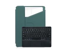 NXCVBNKZJ kuaijiexiaopu Keyboard Protective Case with Pen Slot, 360° Rotating Acrylic Shell Suitable for Samsung Galaxy Tab A11+(2025)/A9 Plus 11 Inches(Dark Purple+RGB Backlit Touch KB)