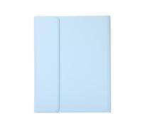 NXCVBNKZJ kuaijiexiaopu Keyboard Soft Shell with Pen Slot, Leather Protective Case Suitable for iPad 11th/10th Generation 10.9 Inches Universal(Ice Blue)