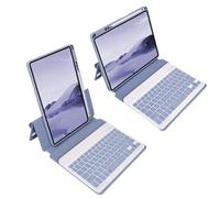 NXCVBNKZJ kuaijiexiaopu QWERTY Magnetic Keyboard Leather Protective Case Suitable for iPad Pro 11 inch-2022/2021/2020(Lavender Grey)