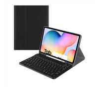 NXCVBNKZJ kuaijiexiaopu Teclado con Ranura for lápiz, Funda de Piel sintética Compatible con Samsung Galaxy Tab S11 SM-X730/X736B de 11 Pulgadas (2025)(Black+Keyboard)