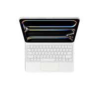 NXCVBNKZJ kuaijiexiaopu Teclado Touchpoint Control Compatible con iPad Pro de 11 Pulgadas M4 2024, Compatible con Varios Idiomas(White+Russian)