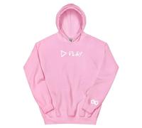 NXKAFAH Ed Sheeran Play Album Sudaderas con Capucha de Manga Larga Informales para Hombre Unisex Ropa de Calle Grunge Rosa para Hombre