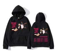 NXKAFAH Sudadera con Capucha APT ROSÉ y Bruno Mars con Estampado de Canciones de Videojuegos, Tendencias de Hip Hop, Ropa Unisex, jerséis Oversize de Calle.
