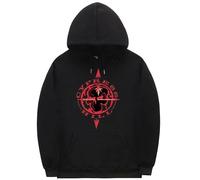 NXKAFAH Sudadera con Capucha de Cypress Hill Rapero de Hip Hop de los 90 Estilo Casual Tallas Grandes Unisex. Sudadera Oversize de Moda.