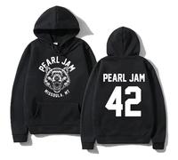 NXKAFAH Sudadera Ligera con Capucha de Pearl Jam para Hombre y Mujer, con diseño de Banda de Rock, música Pop Alternativa, Estilo Holgado.