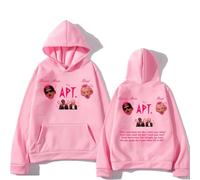 NXKAFAH Sudaderas con Estampado de APT ROSÉ y Bruno Mars, Ropa de Hip Hop para Hombre y Mujer, Jerseys de diseño Nuevo de otoño, Sudaderas Y2k I Want You Baby