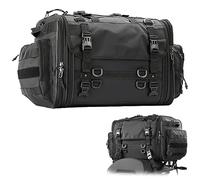 NXLJA Bolsa de Viaje Bolsa De Asiento Trasero Motocicleta 40L-60L Trasera Extensible Equipaje Viaje Multifunción Transporte Hombro