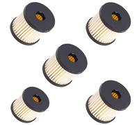 NXLJA Limpiador de Filtro de Aire 5 Filtros De Gasolina para Motocicleta para Harley, para Dyna, Street Bob, FXDB, FXDC, FLHT, FLHTCU, FLSTF, FLSTN, FLSTC, FLHR, FLHTK 61011-04A