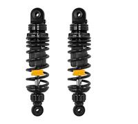 NXLJA Parte de la carrocería 2 Piezas De Amortiguadores Traseros Universales De 250 Mm para Motocicleta con Ajuste De Amortiguación para Suspensión Trasera para Honda para Yamaha(Nero)