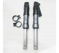 NXLJA Parte de la carrocería Un Par De Amortiguadores De Horquilla Delantera para Motocicleta De 310 Mm Y 27 Mm para Honda DIO 50 AF18 AF28 AF34 AF35 AF36 AF56 Z4 50cc(Grey)