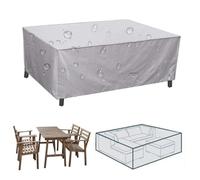 NXMYDBD Funda Muebles Exterior 200x120x75cm/LxWxH 420D Tela Oxford Cubierta Impermeable para Muebles de Patio Anti-UV a Prueba de Viento Cover Sofa Table and Chair Dust Cover