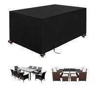 NXMYDBD Funda Muebles Exterior Impermeable 230x120x75cm/LxWxH Cubre Mueble Jardin Funda Impermeable 420D Oxford Anti-UV Resitente al Polvo para Muebles de Exterior sillas mesas