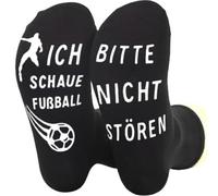 NxnChc Regalos Para Hombres - Algodón Calcetines Divertidos, Calcetines Antideslizantes Geniales Con Frases Originales Como Por Favor No Storen, Mirando Fútbol Regalo De Cumpleaños Hombres, Regalo