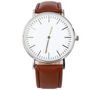 NXNONEPD 1 PC Watch Christmas Man'S Mens Relojes Deportivos para Hombres Hombres Hombres Camping Marido de Negocios Muñeco clásico Strap PU Estudiante Informal