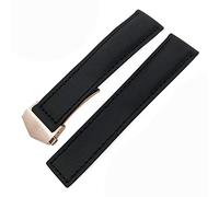 NXNONEPD 20mm 22mm Watch Bracelets Canvas Nylon Leather Strap Fold Buckle Black Band，For AQUARACER Series Band Replace