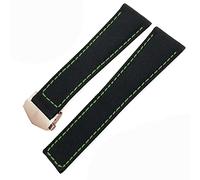 NXNONEPD 20mm 22mm Watch Bracelets Canvas Nylon Leather Strap Fold Buckle Black Band，For AQUARACER Series Band Replace