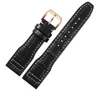 NXNONEPD 22mm The Top Leather Watch Band For IWC IW326201 / IW377701 Series Genuine Strap