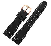 NXNONEPD 22mm The Top Leather Watch Band For IWC IW326201 / IW377701 Series Genuine Strap