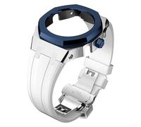 NXNONEPD 4th Generation GA2100 Rubber, Metal Bezel Strap Kit with Dial Butterfly Buckle for Men/Women GA2100 Upgrade DIY Replacement Accessories Set watch strap